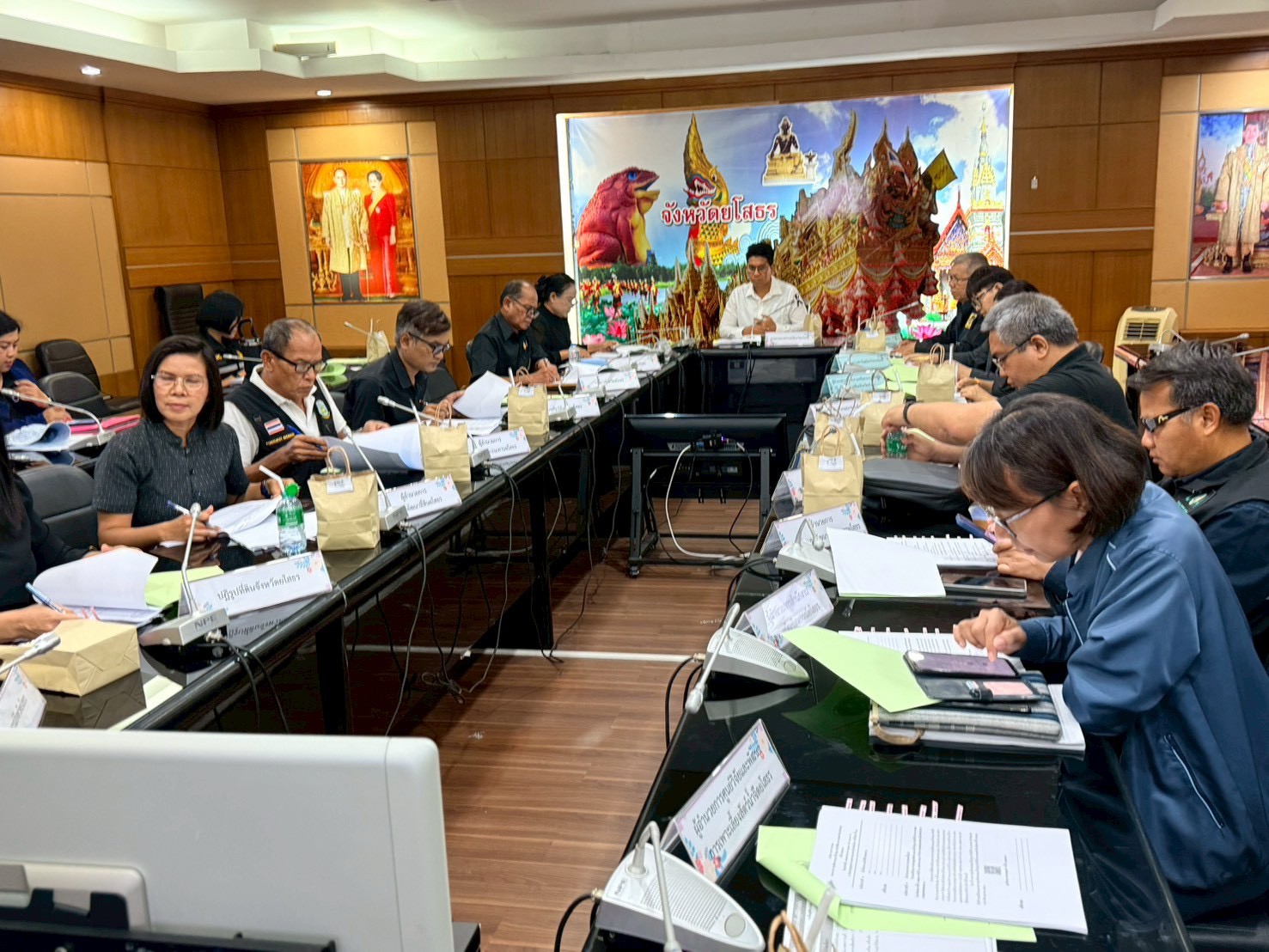 title - ส.ป.ก.ยโสธร ร่วมประชุมคณะกรรมการศูนย์ติดตามและแก้ไขปัญหาภัยพิบัติด้านการเกษตร จังหวัดยโสธร ครั้งที่ 5/2569